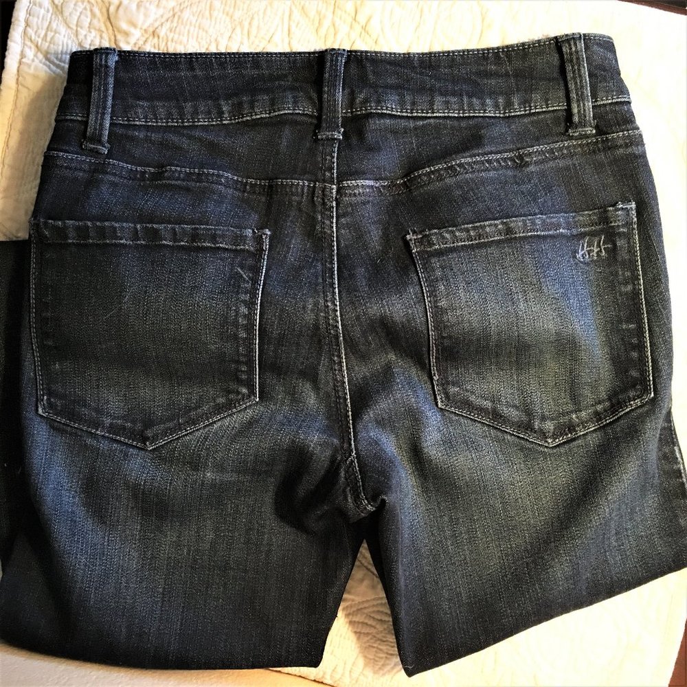 HOPE & HOWARD Slim Crop Dark Wash Jeans   26/2 - Picture 6 of 12